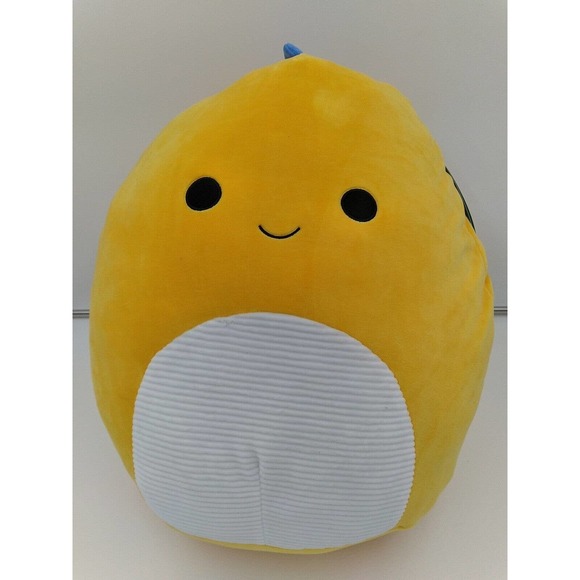 Kellytoy Squishmallow Hal the Dinosaur 16in Plush - Yellow (SQK3167) - Picture 1 of 2